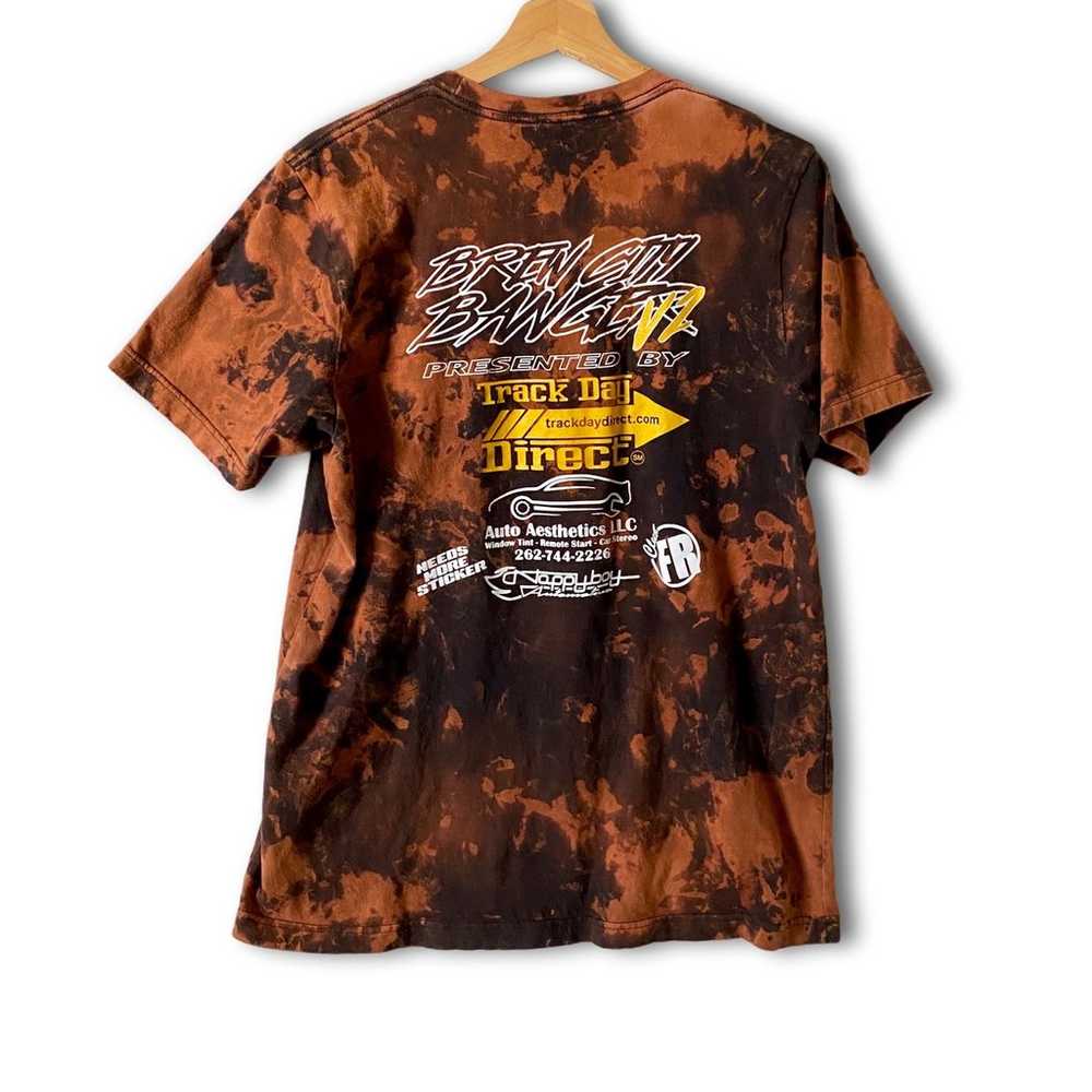 Custom Bleached 'Brew City Banger' Graphic T-Shirt - image 3