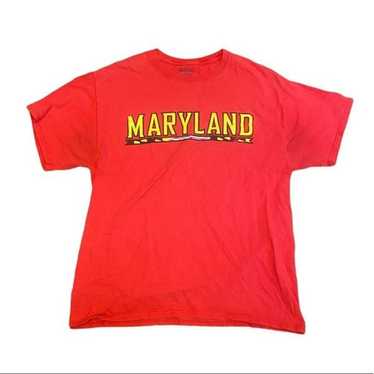 Retro Maryland Terrapins Champion brand T-shirt si