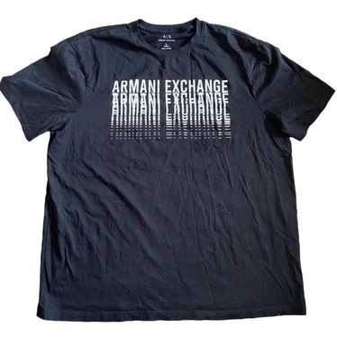 Armani exchange black t shirt