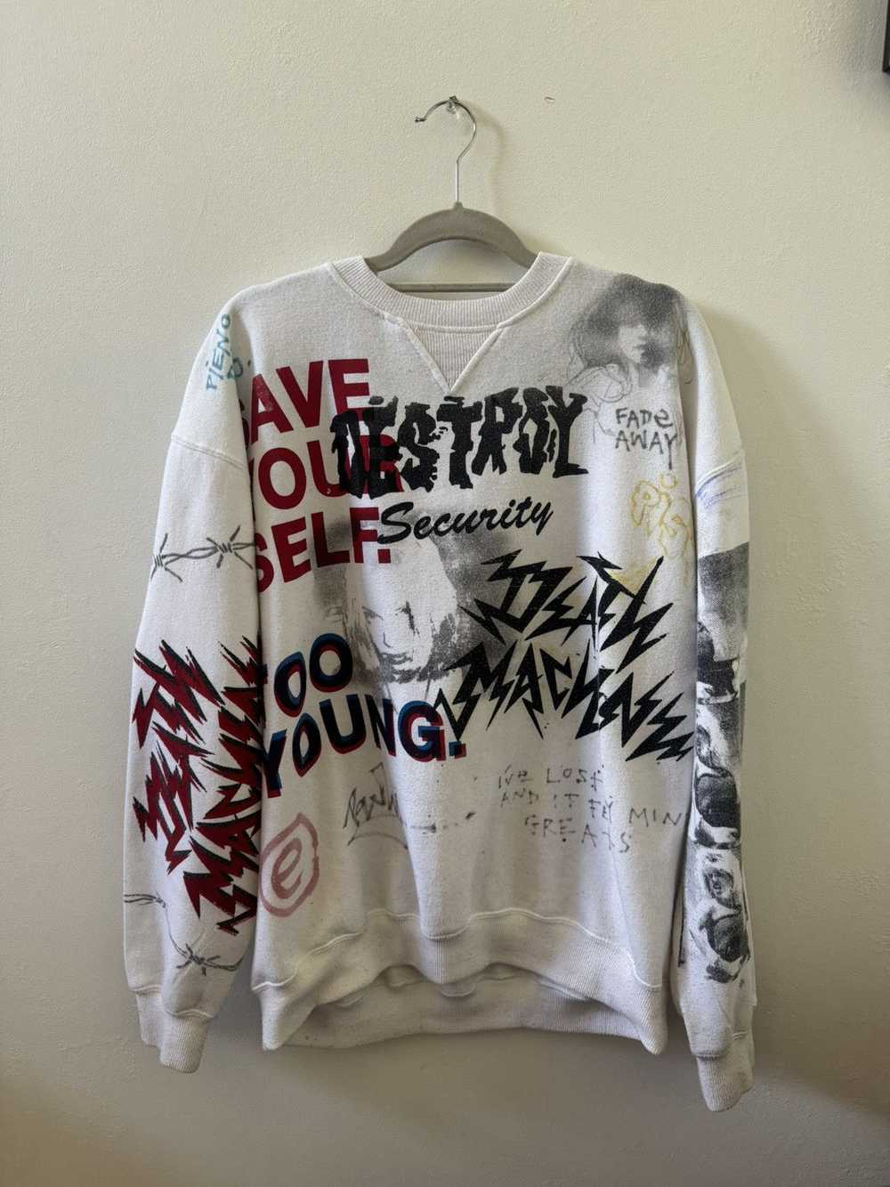 Asap Rocky × Vlone Himumimdead “Pauly” 1 of1 crew… - image 2