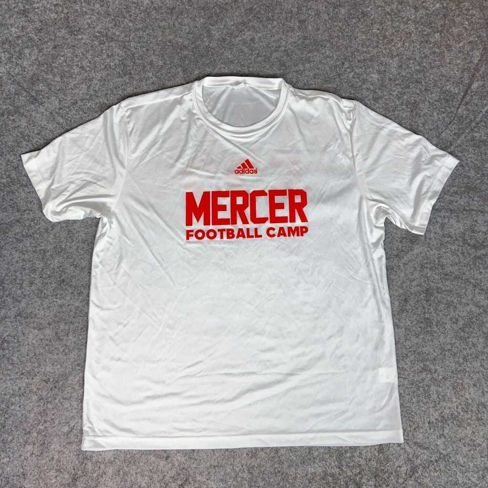 Mercer Bears Mens Shirt Extra Large White Orange … - image 1