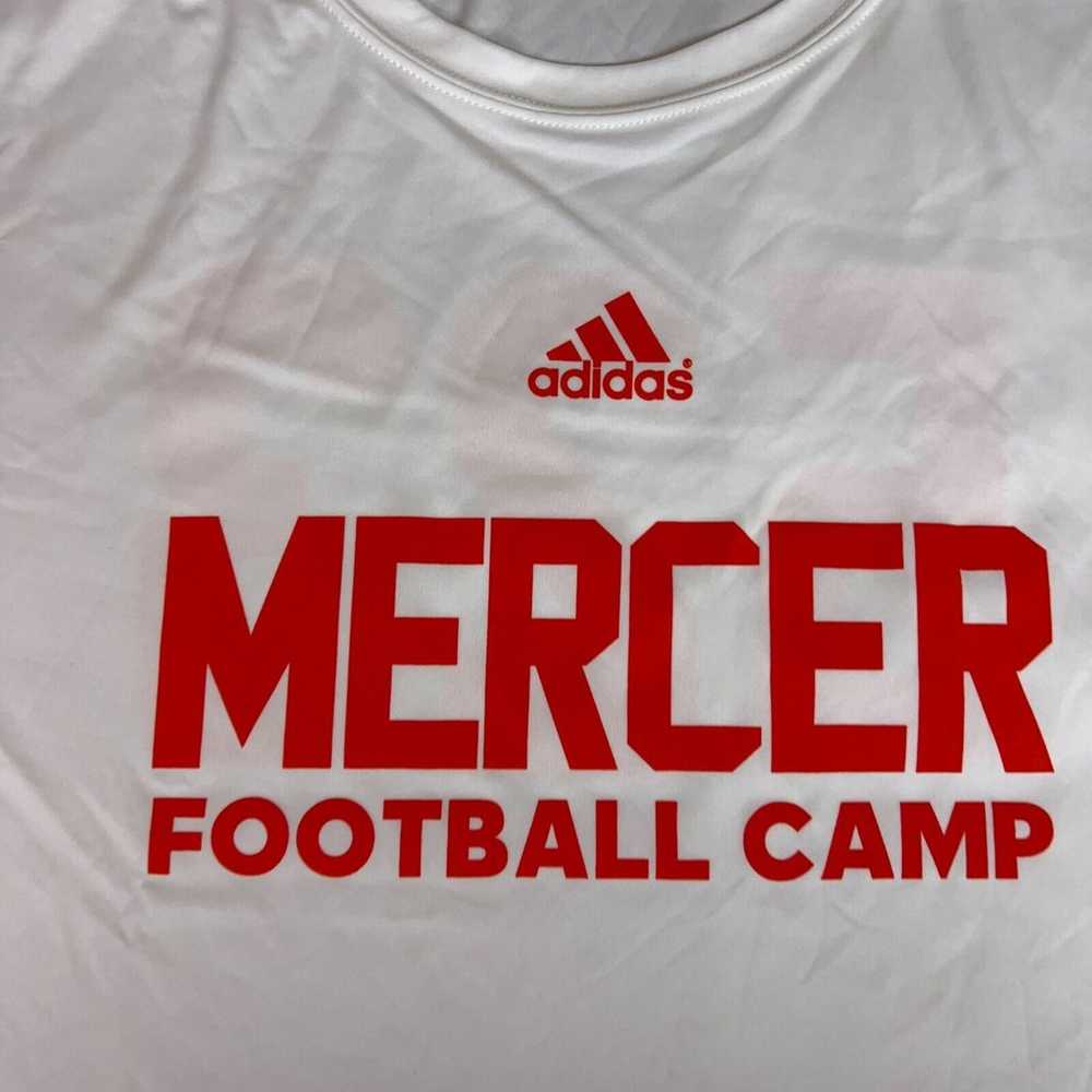 Mercer Bears Mens Shirt Extra Large White Orange … - image 2