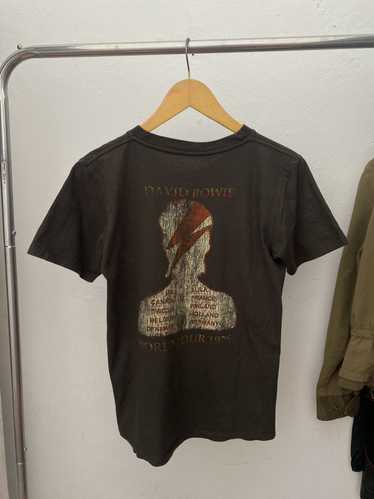 Band Tees × Vintage David Bowie World Tour 1976