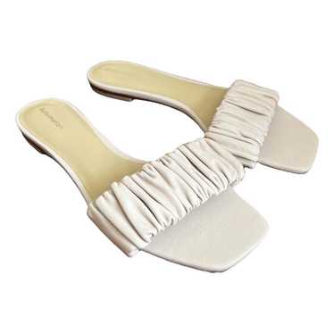 Reformation Leather sandal