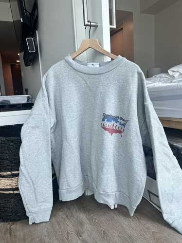 Cherry LA Cherry LA Vintage Grey Crewneck Sweatshi