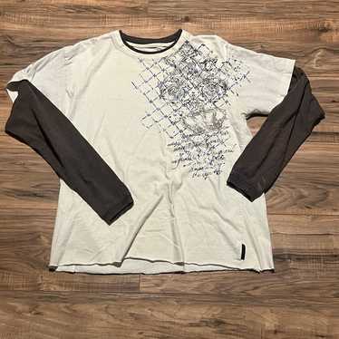 Y2k affliction style tee