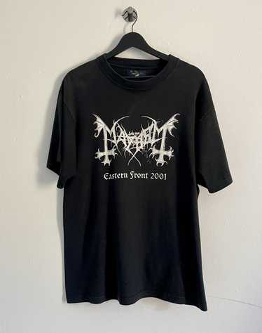 Band Tees × Vintage Vintage Mayhem 2001 tour t-sh… - image 1