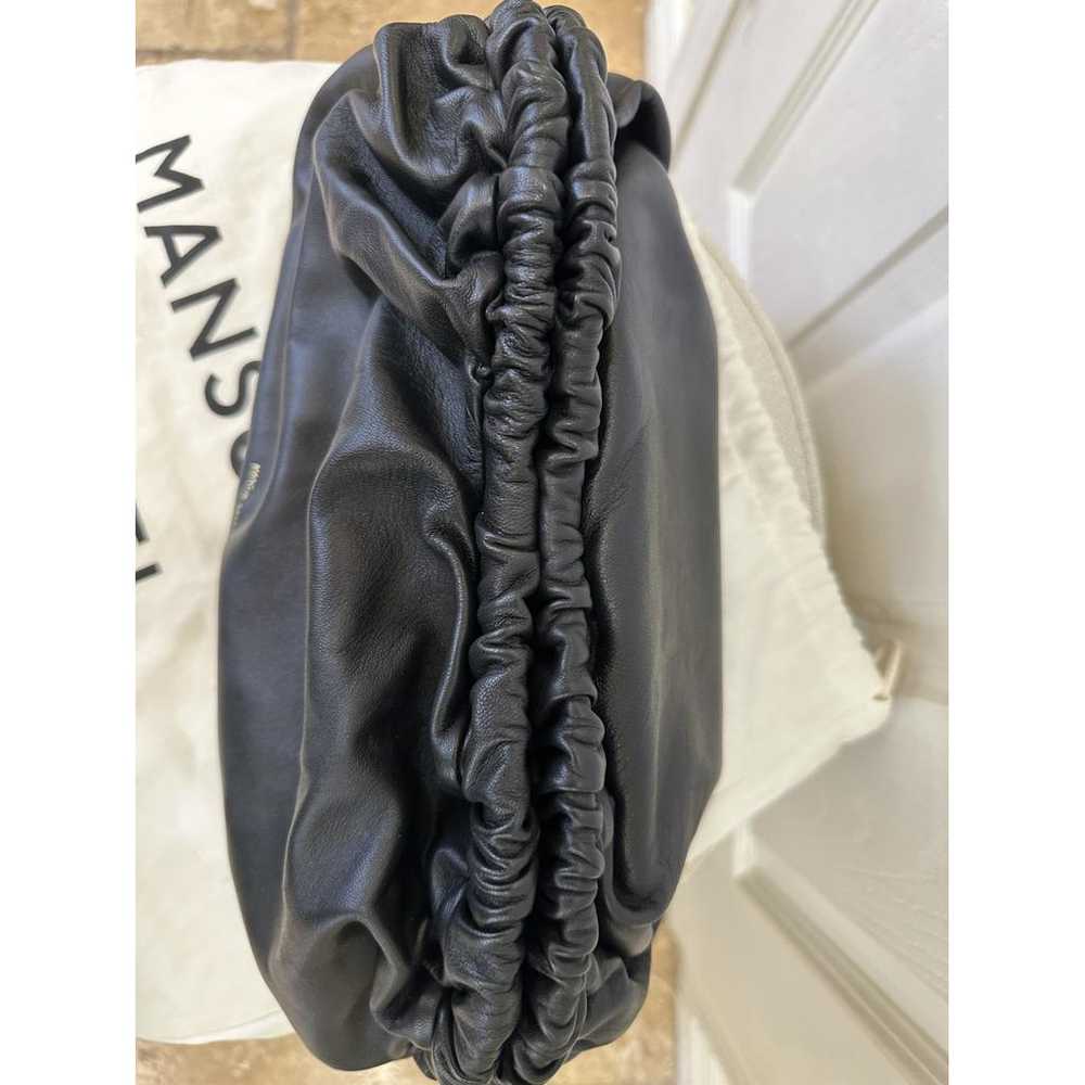 Mansur Gavriel Cloud leather clutch bag - image 3