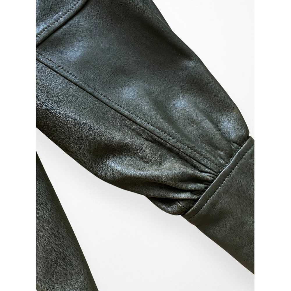 Ganni Leather biker jacket - image 8