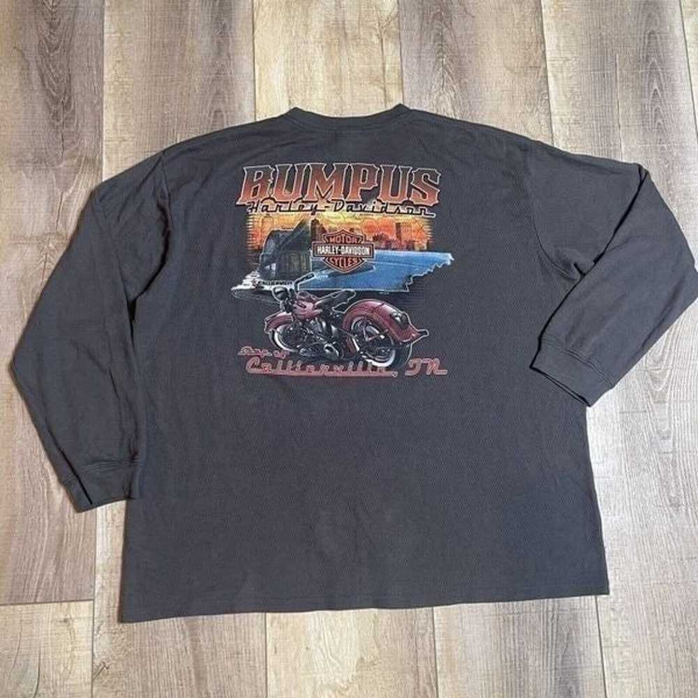 Vintage Harley Davidson Bumpus Tennessee Waffle K… - image 3