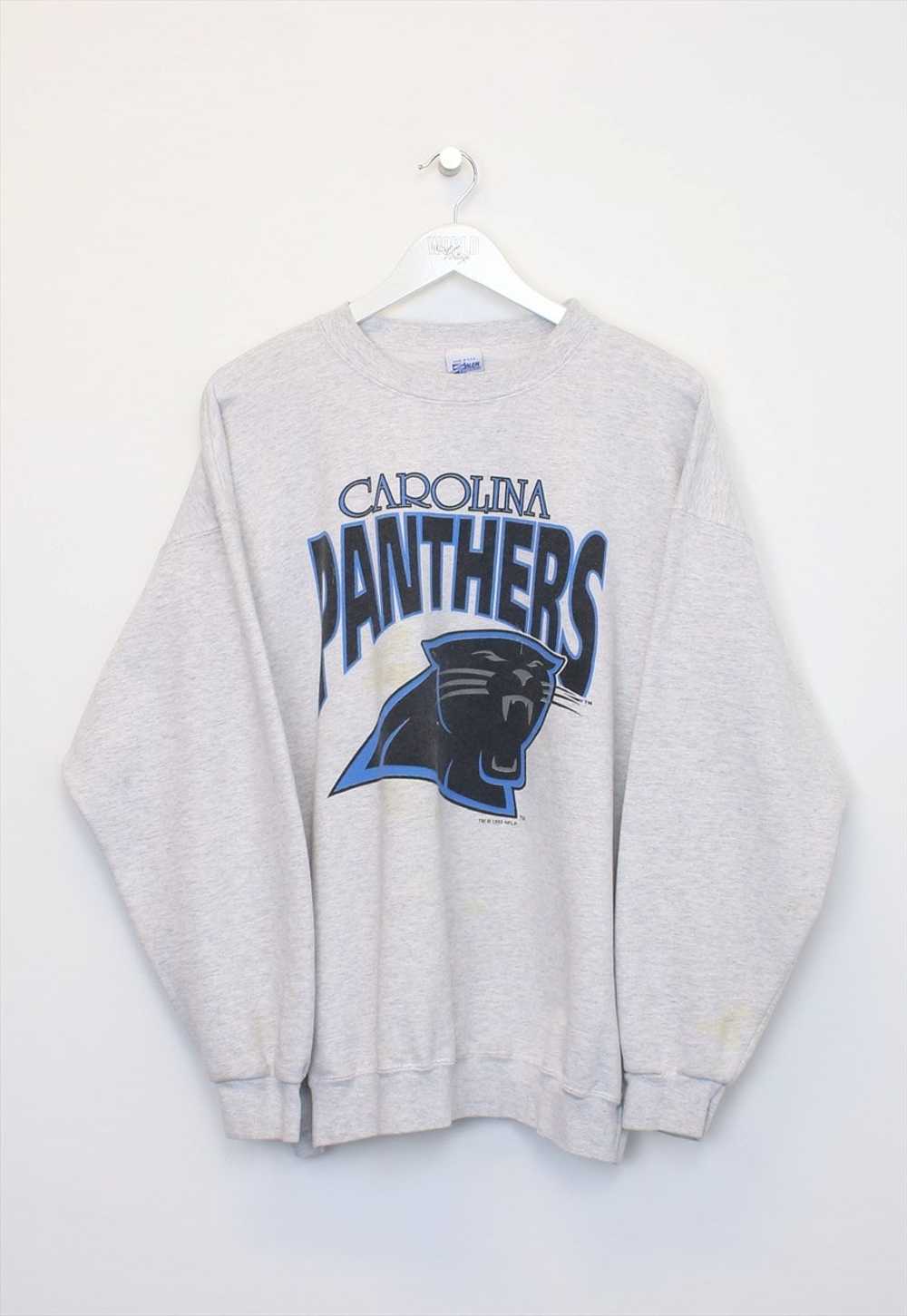 Vintage Carolina Panthers sweatshirt in grey. Bes… - image 1