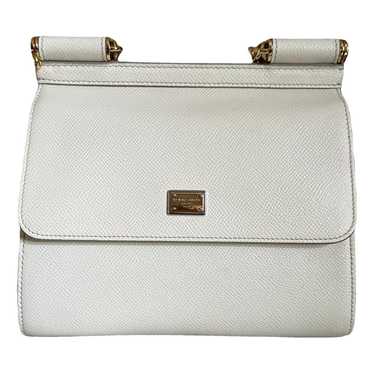 Dolce & Gabbana Sicily leather handbag
