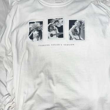 taylor swift fearless tv white tshirt