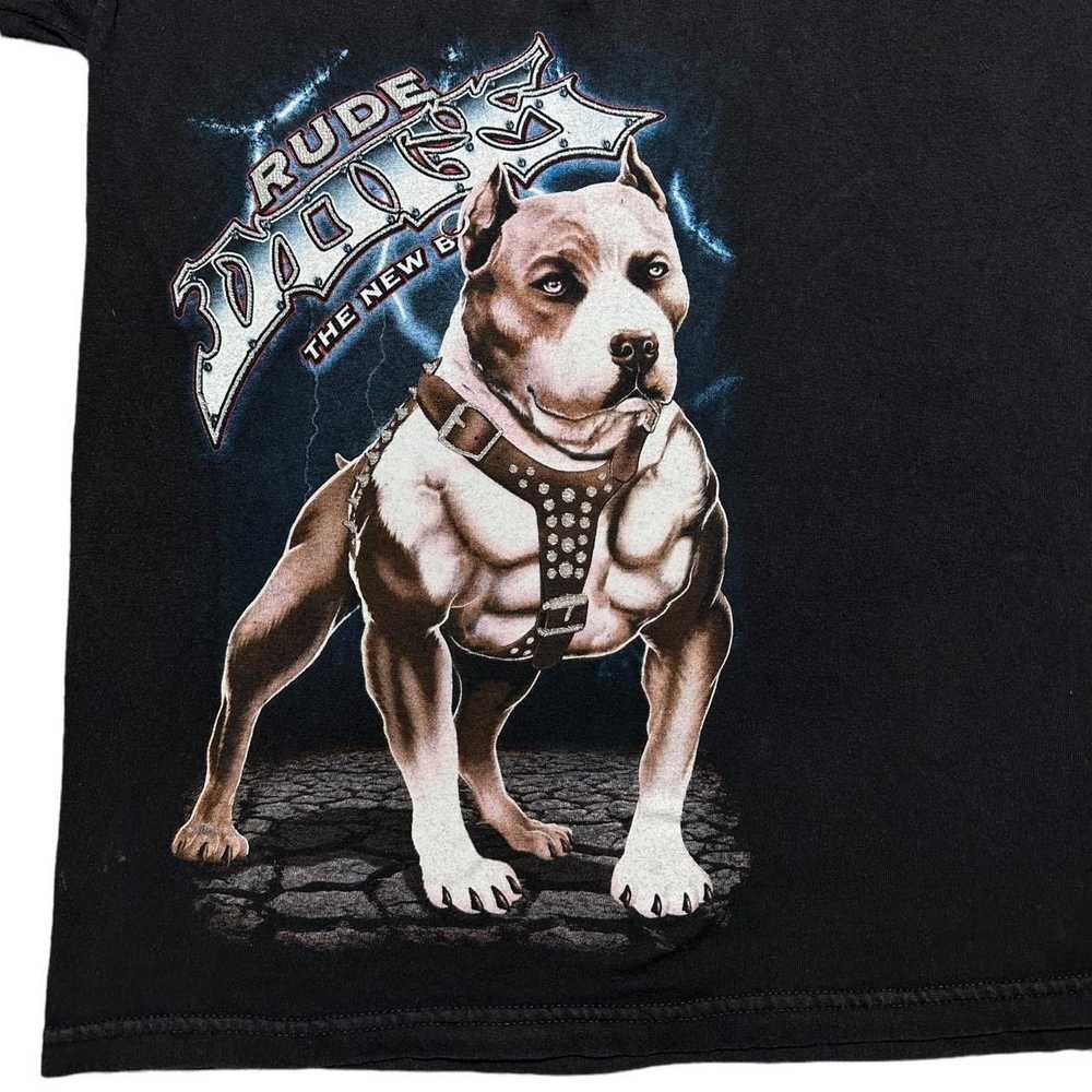Vintage Vintage Rude Dog Lightning T-Shirt - image 5