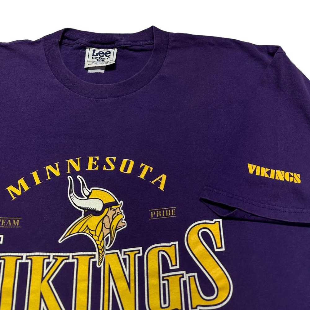 NFL × Vintage Vintage Minnesota Vikings T-Shirt - image 4