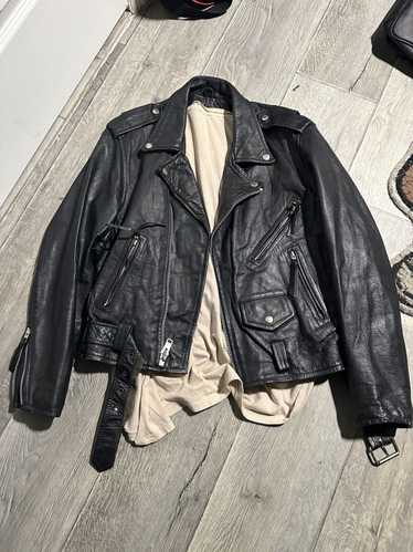 Streetwear × Vintage Layered 100% Genuine Leather 