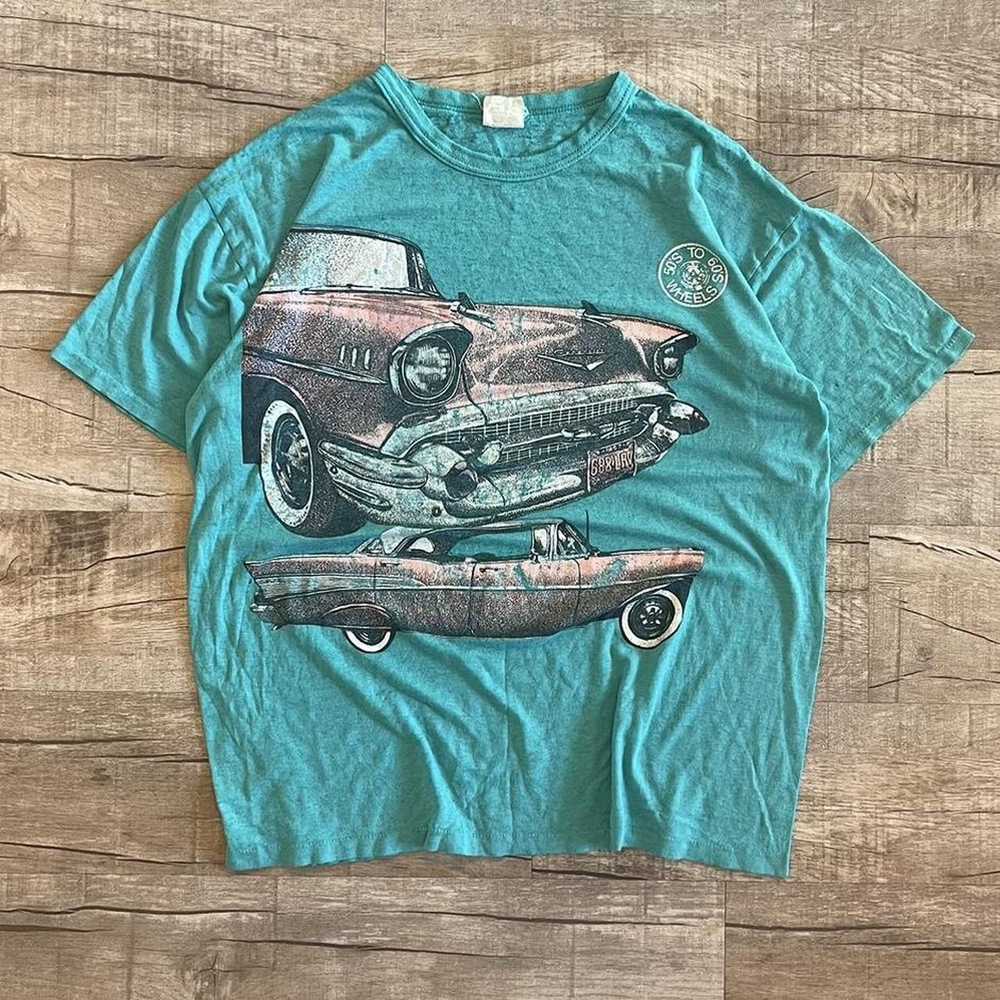 Streetwear × Vintage Vintage 80’s 57 Chevy Bel-Ai… - image 1