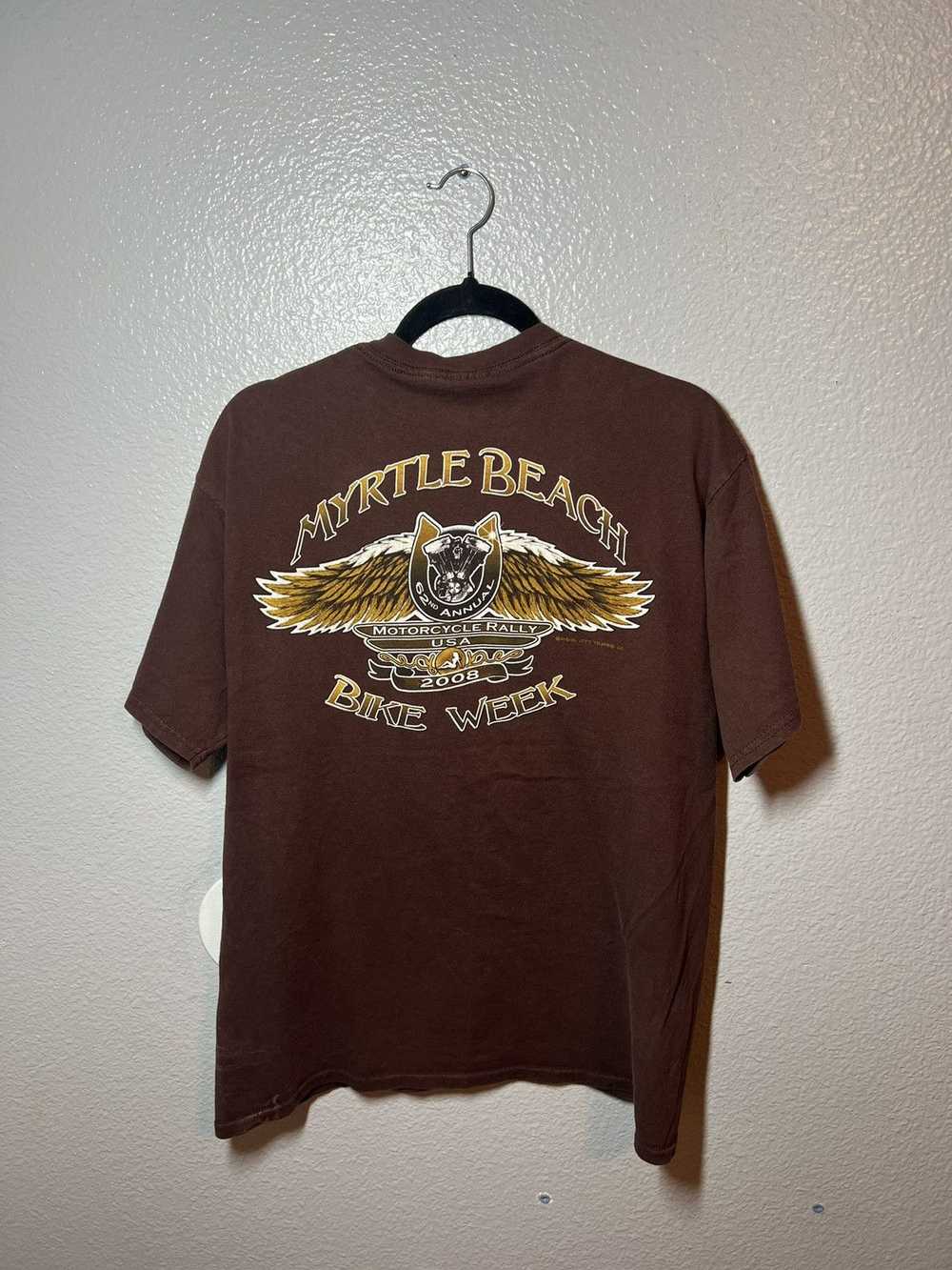 Vintage Myrtle Beach Bike Week Vintage Tee - image 2