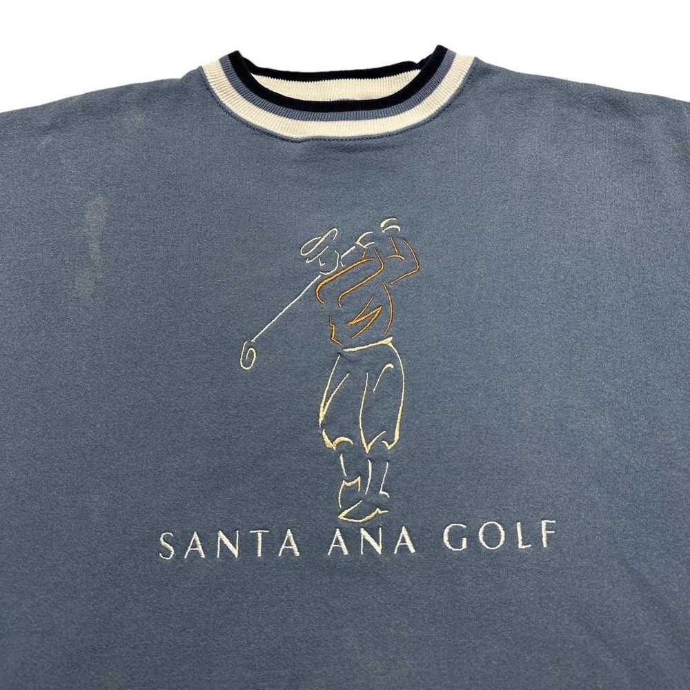 Vintage Vintage Santa Ana Golf Embroidered Crewne… - image 4