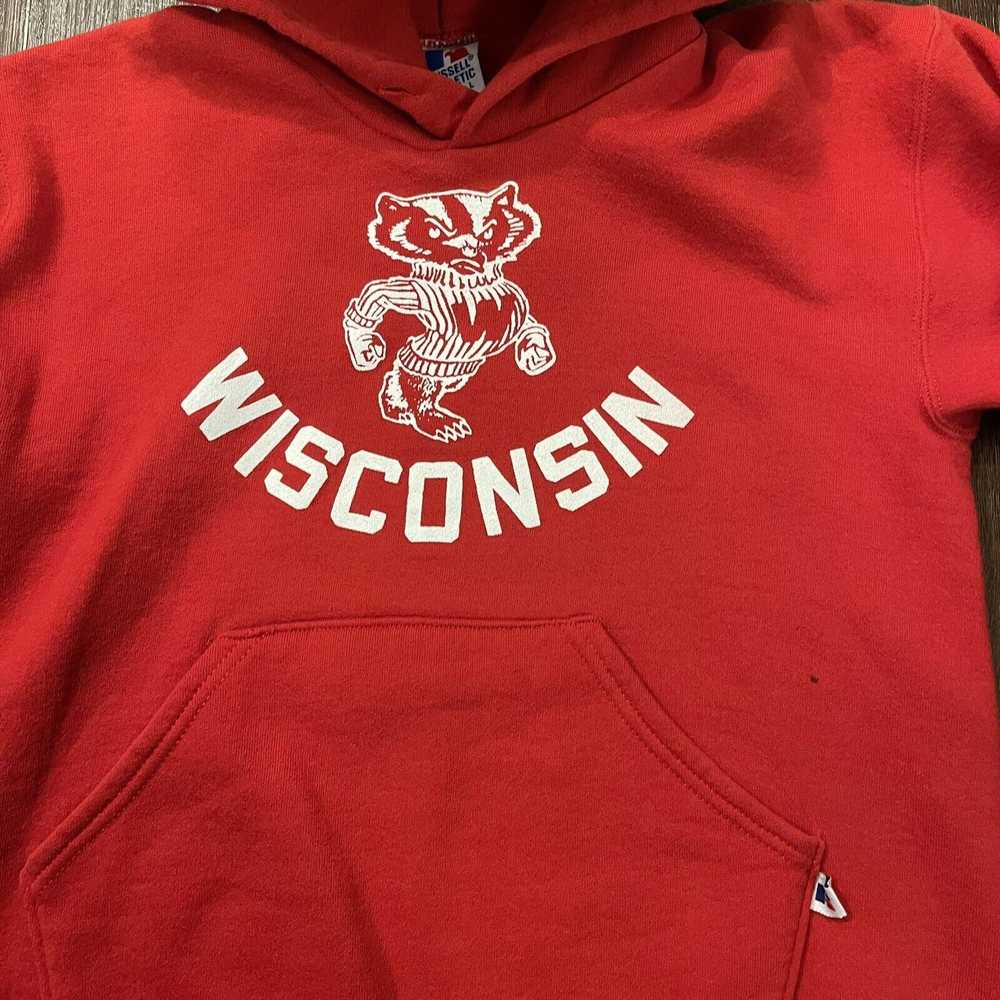 Russell Athletic Wisconsin Badgers Vtg Russell At… - image 3