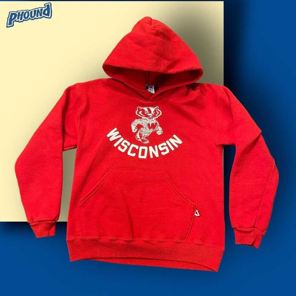 Russell Athletic Wisconsin Badgers Vtg Russell At… - image 7