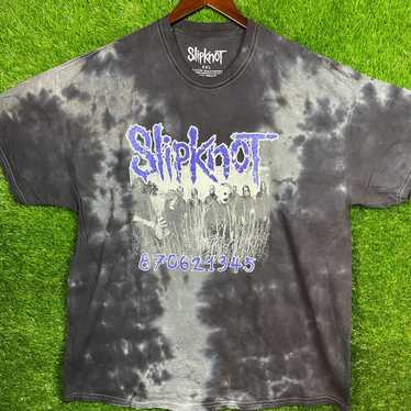 Rock Band × Slipknot × Streetwear Slipknot tie-dye