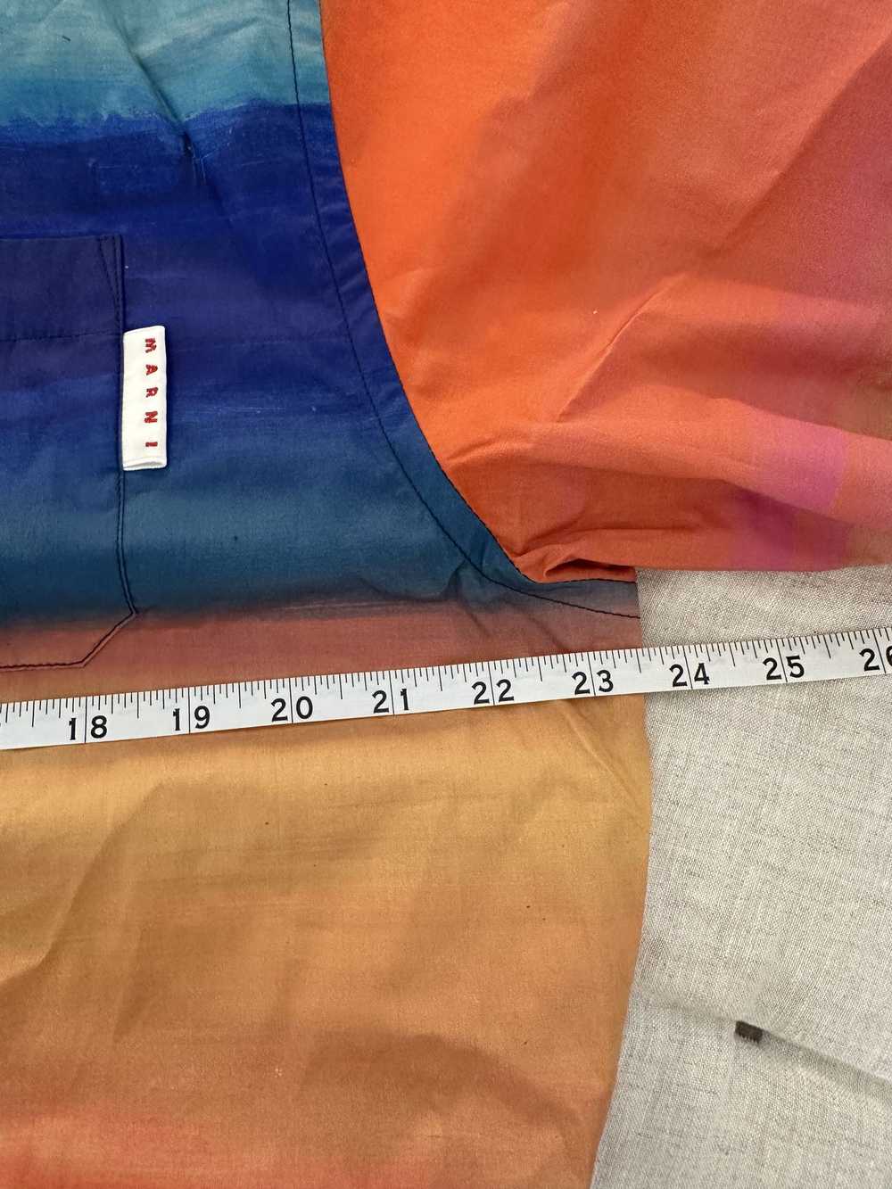Marni Marni Striped Camp Collar Button Up Shirt - image 6