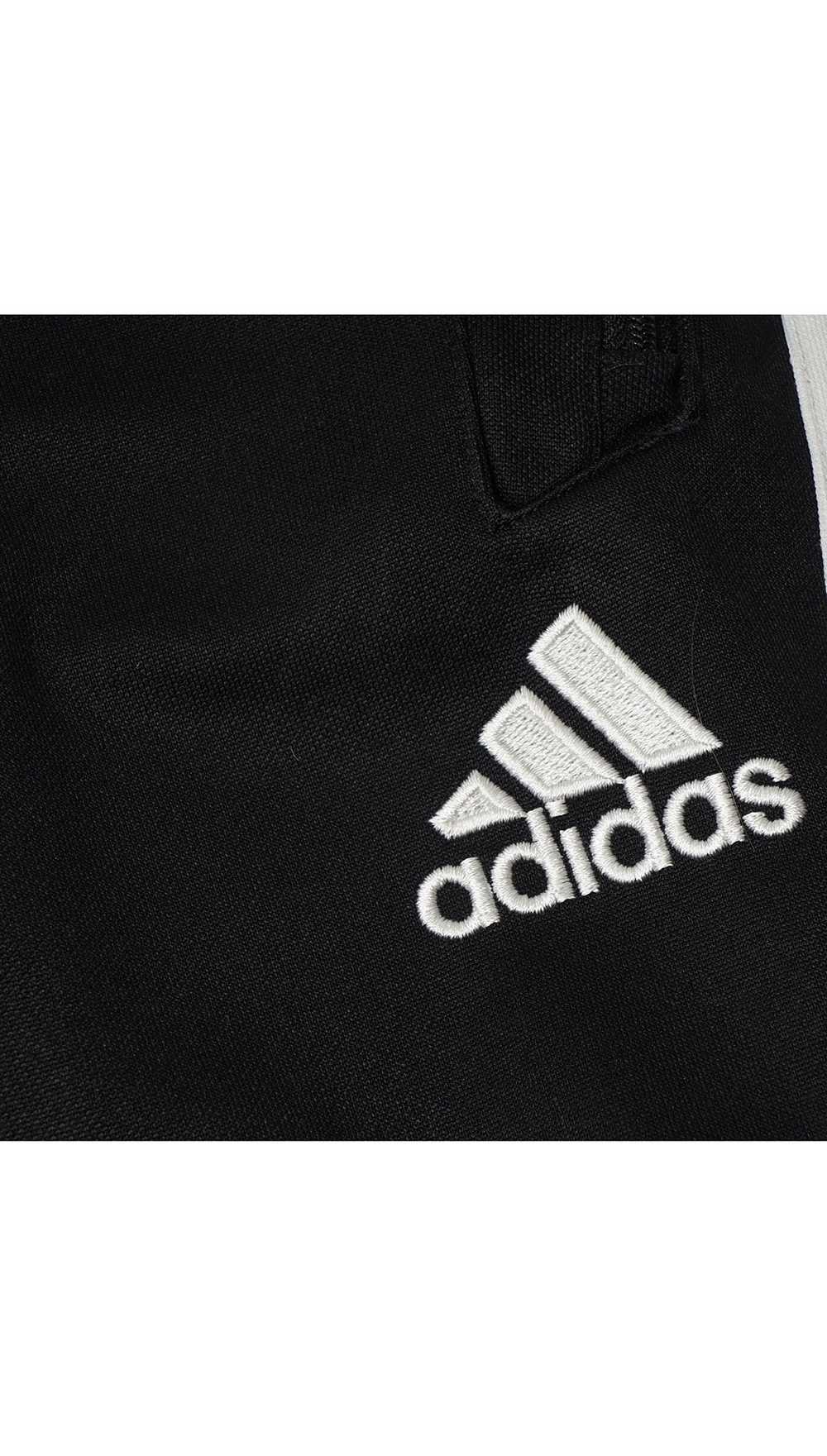 Vintage Adidas Black Tracksuit Bottoms - Small - image 4