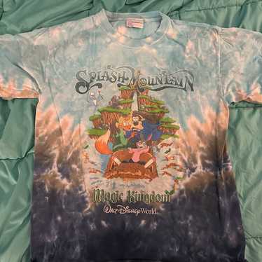 Magic Kingdom Splash Mountain Tie Dye Shirt- Adul… - image 1