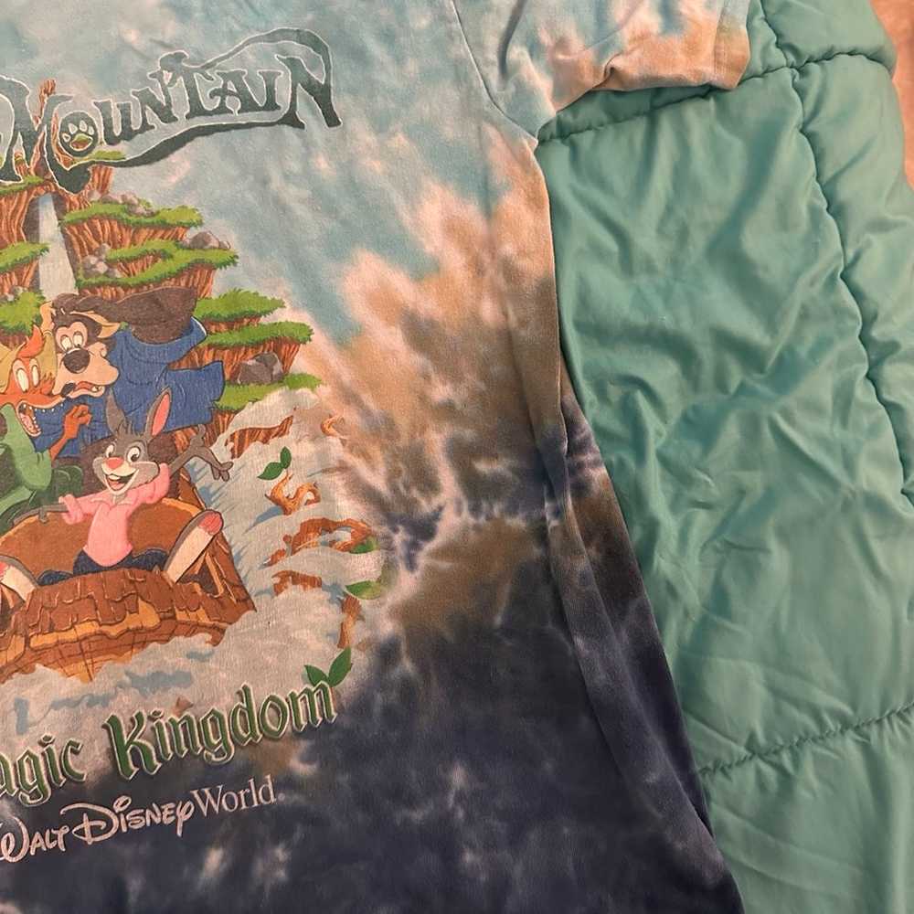 Magic Kingdom Splash Mountain Tie Dye Shirt- Adul… - image 5