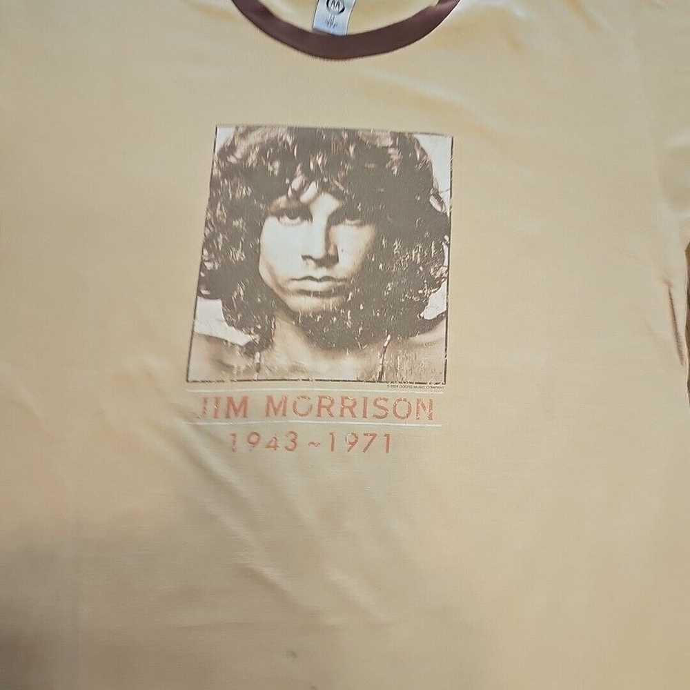 Vintage Jim Morrison Rock Band T-Shirt Size Med W… - image 2