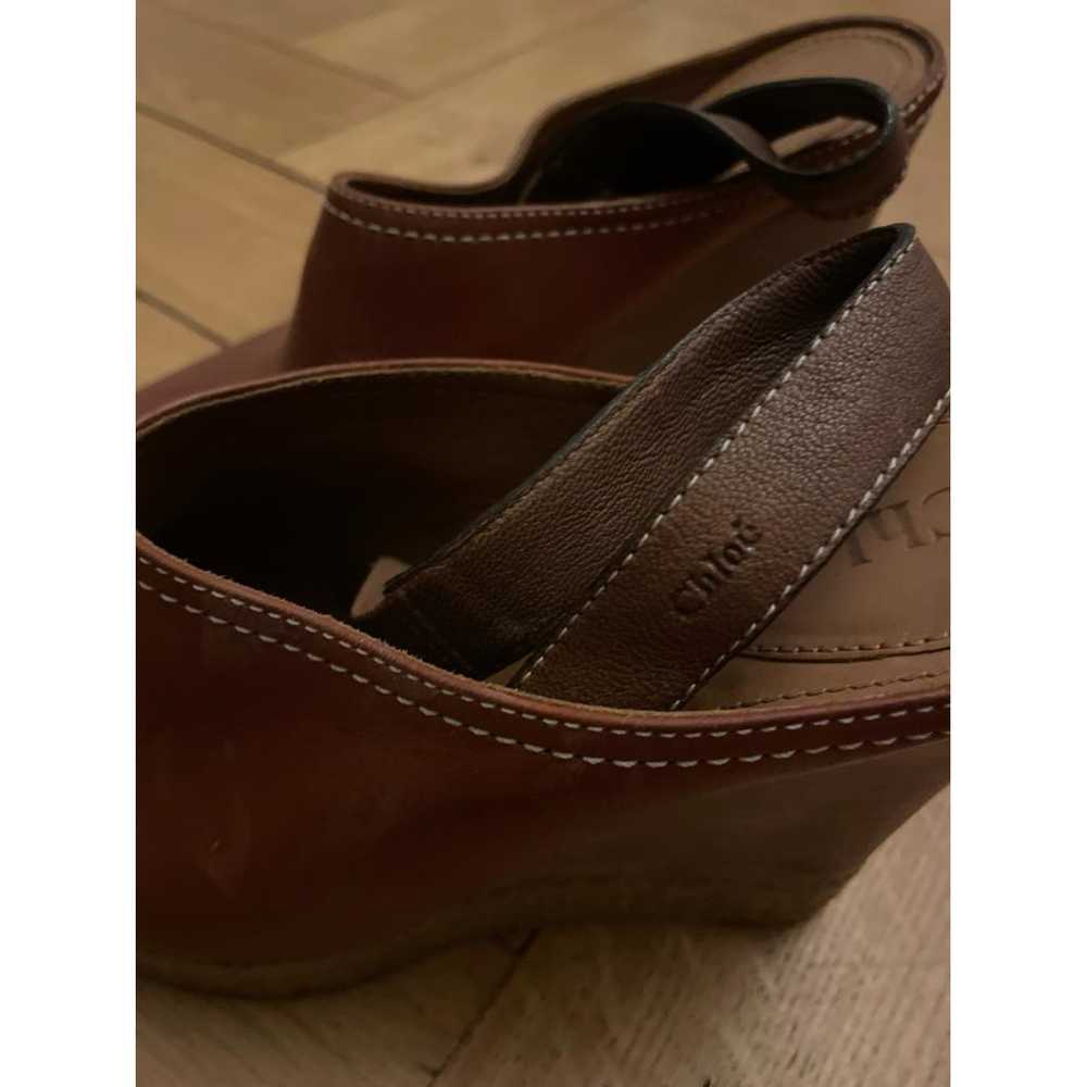 Chloé Leather mules & clogs - image 3