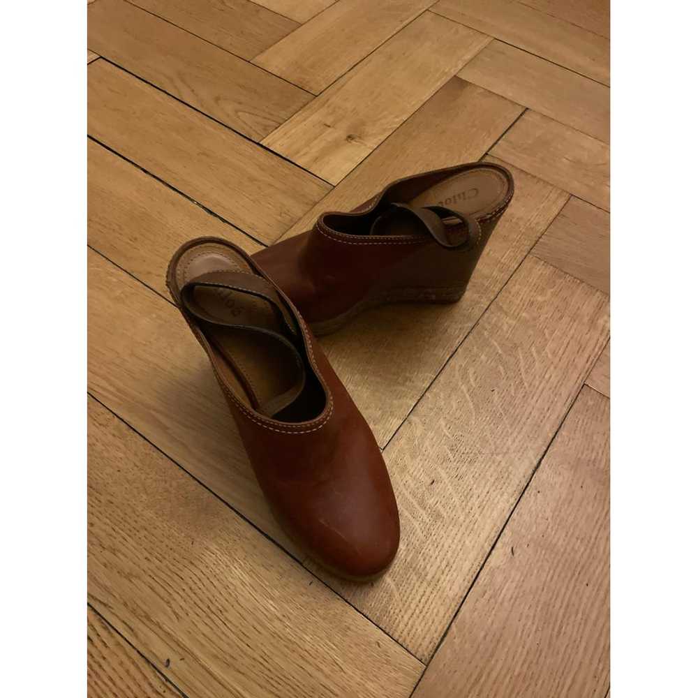 Chloé Leather mules & clogs - image 6