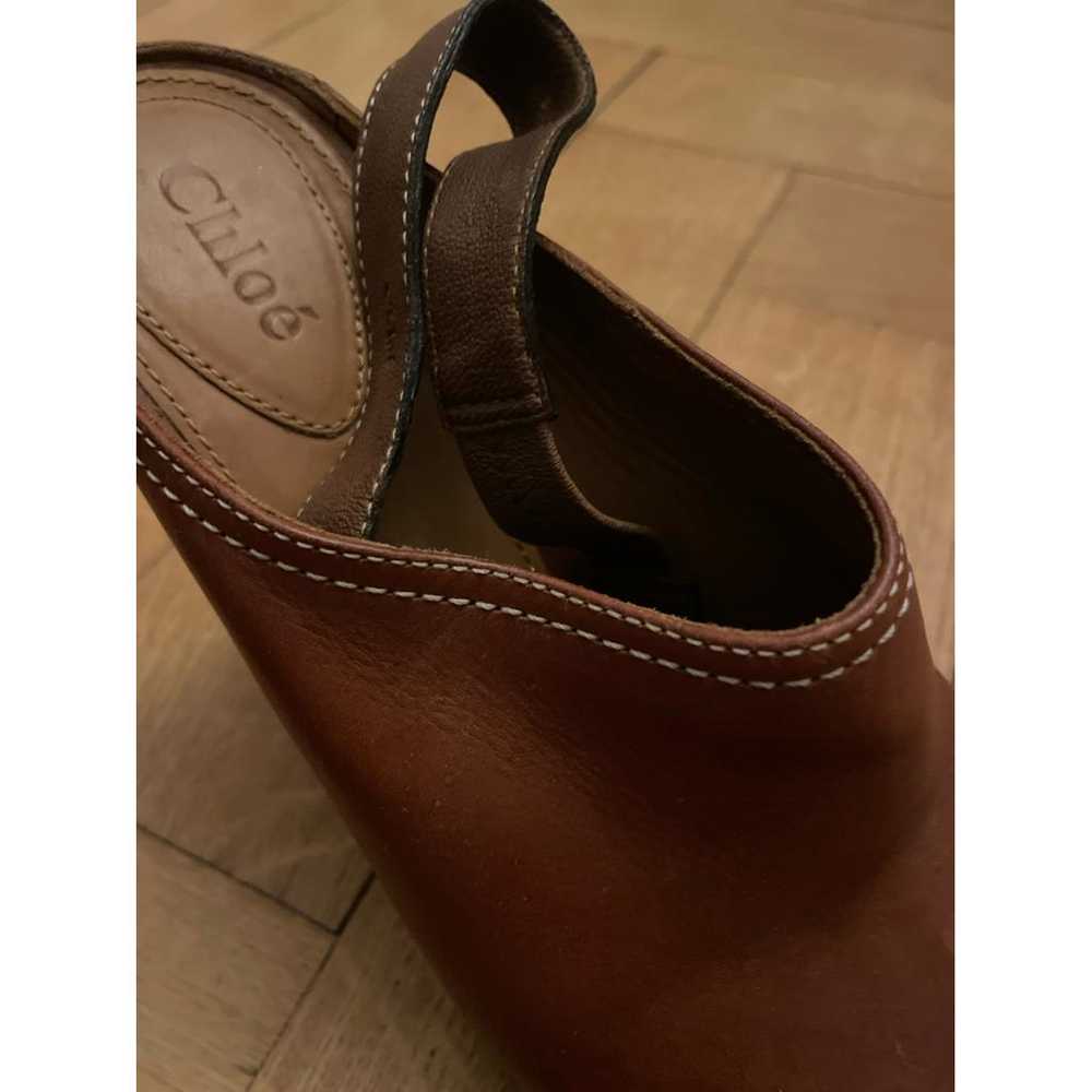 Chloé Leather mules & clogs - image 7