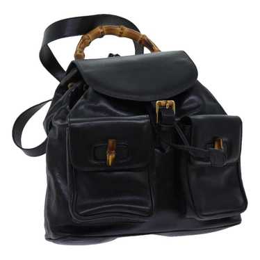 Gucci Bamboo leather handbag