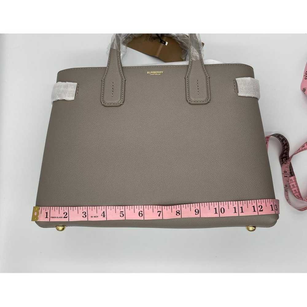 Burberry The Banner leather tote - image 12