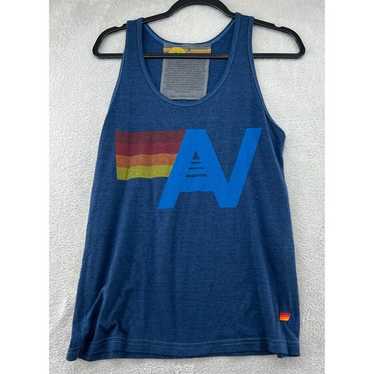 Aviator Nation Shirt Womens Medium Blue Tank Top … - image 1