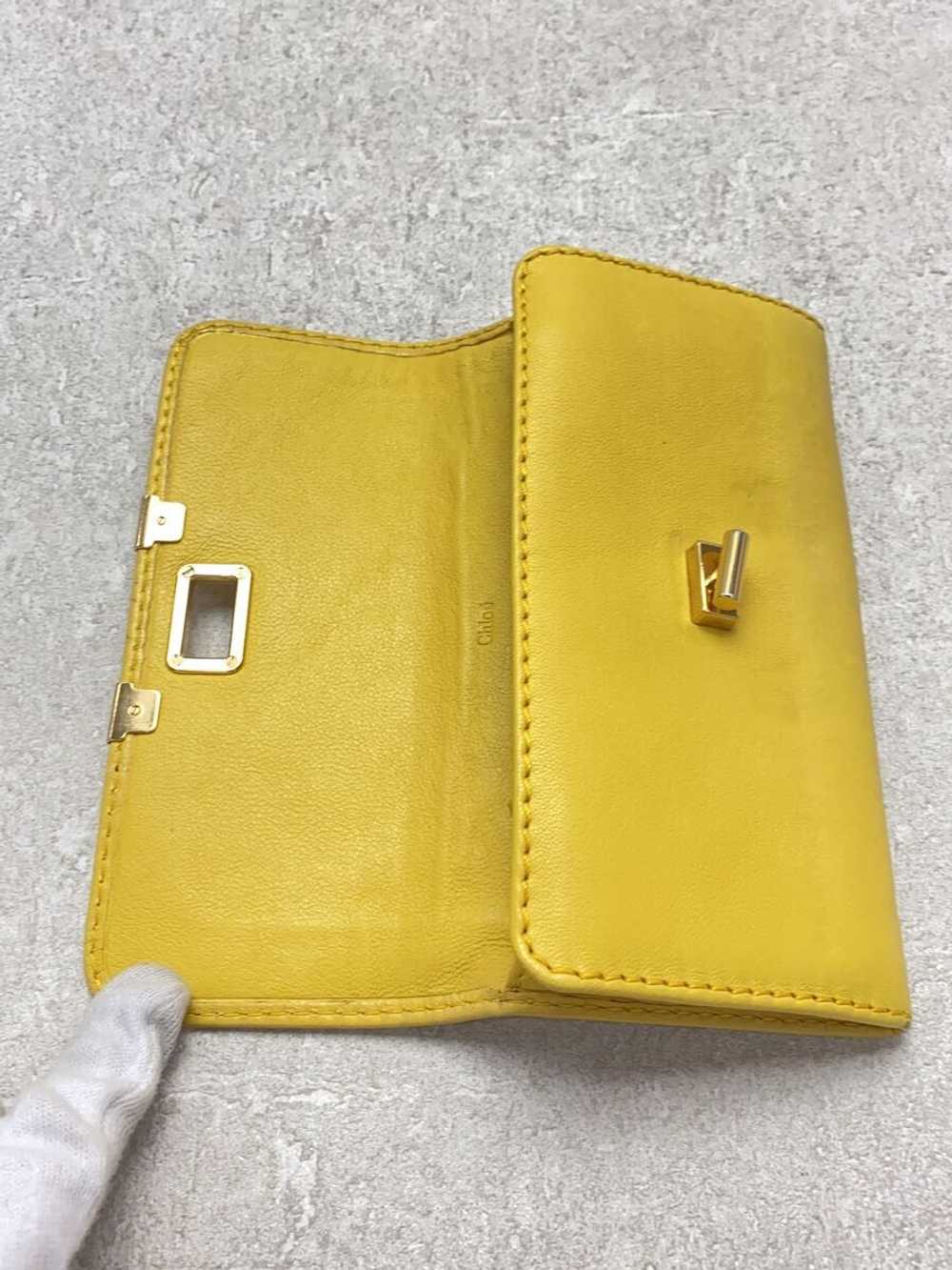 [Japan Used Bag] Used Chloe Long Wallet/Leather/Y… - image 4