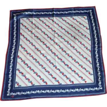 Vera Red White and Blue Scarf