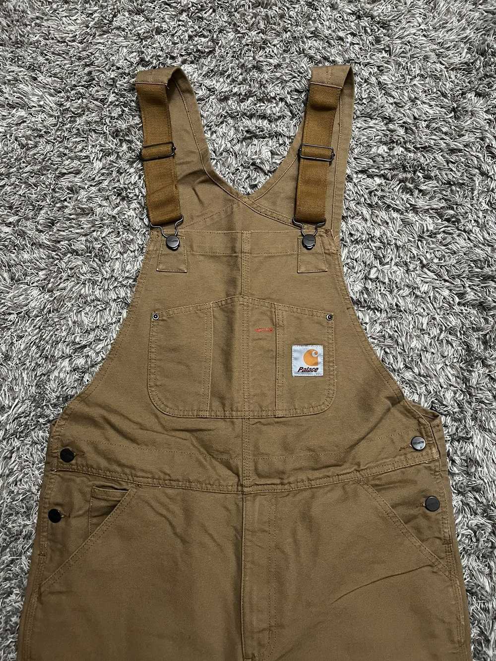 Carhartt × Palace Palace/Carhartt Bib Overall Bro… - image 4