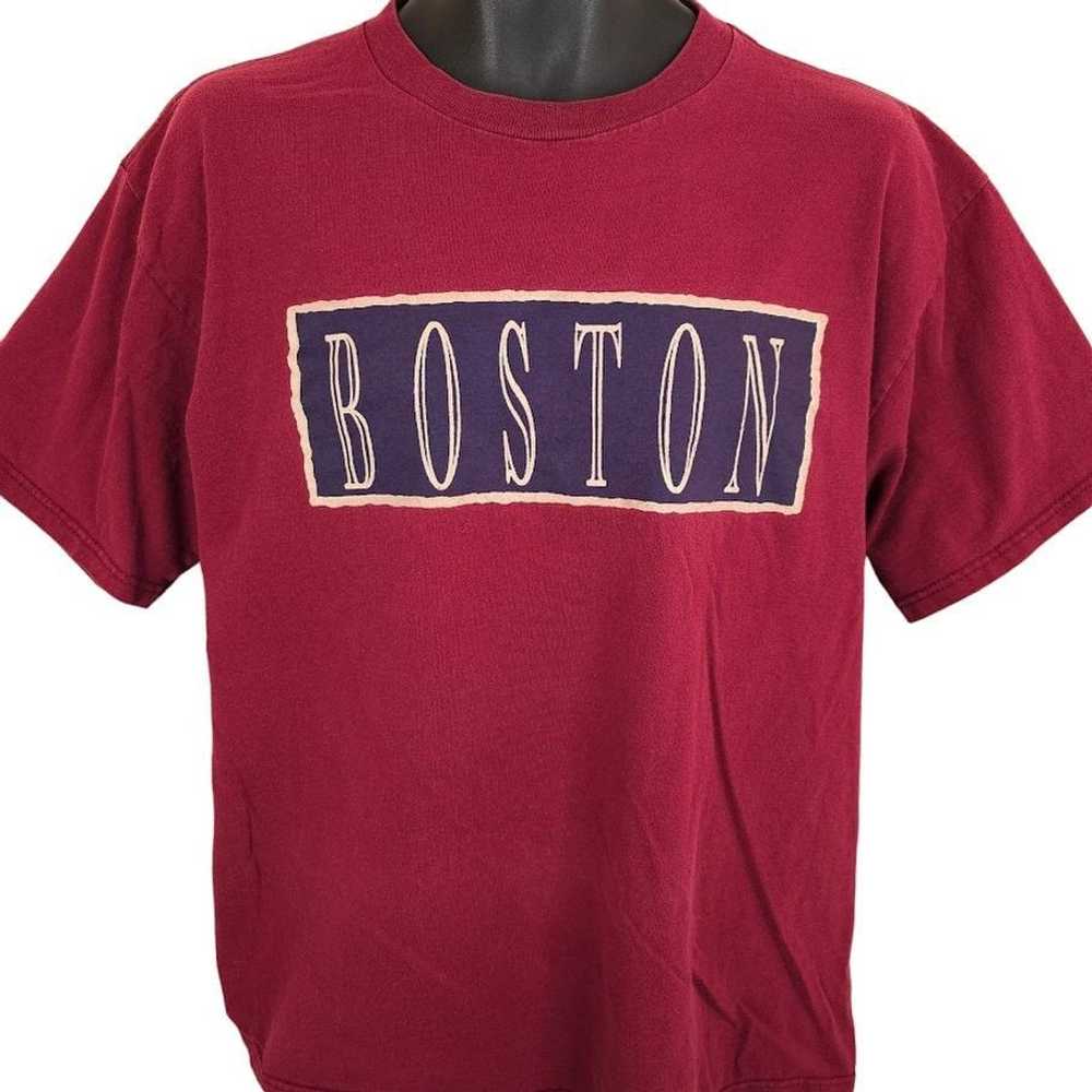 Vintage Vintage Boston T Shirt Mens Size Large Re… - image 1