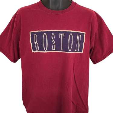 Vintage Vintage Boston T Shirt Mens Size Large Re… - image 1