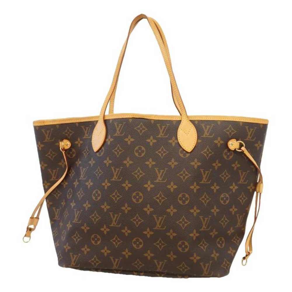 Louis Vuitton Neverfull leather handbag - image 1