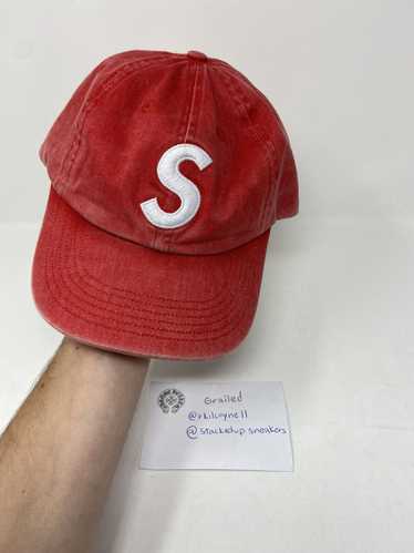 Supreme S logo hat