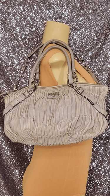 バッグ coach Madison Sofia 2way hand Bag Coach Madison Signature C Sophia Satchel Bag F20243 Black