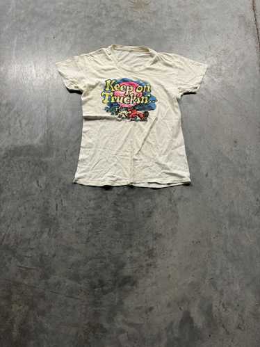 Vintage Vintage 70s Robert Crumb Keep On Truckin T