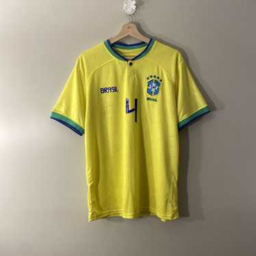 Soccer Jersey × Vintage Vintage Y2K Brazil Soccer 