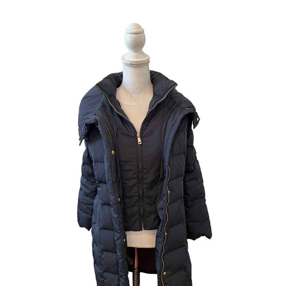 Cole Haan Winter Long Down Quilted Puffer Coat Na… - image 4