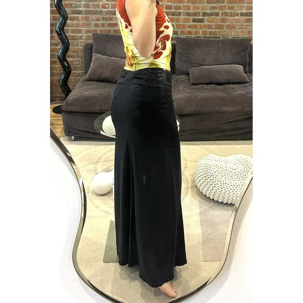 Moschino Silk maxi skirt - image 10