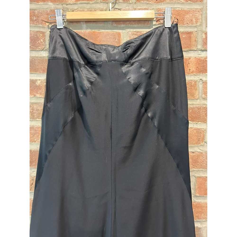 Moschino Silk maxi skirt - image 4
